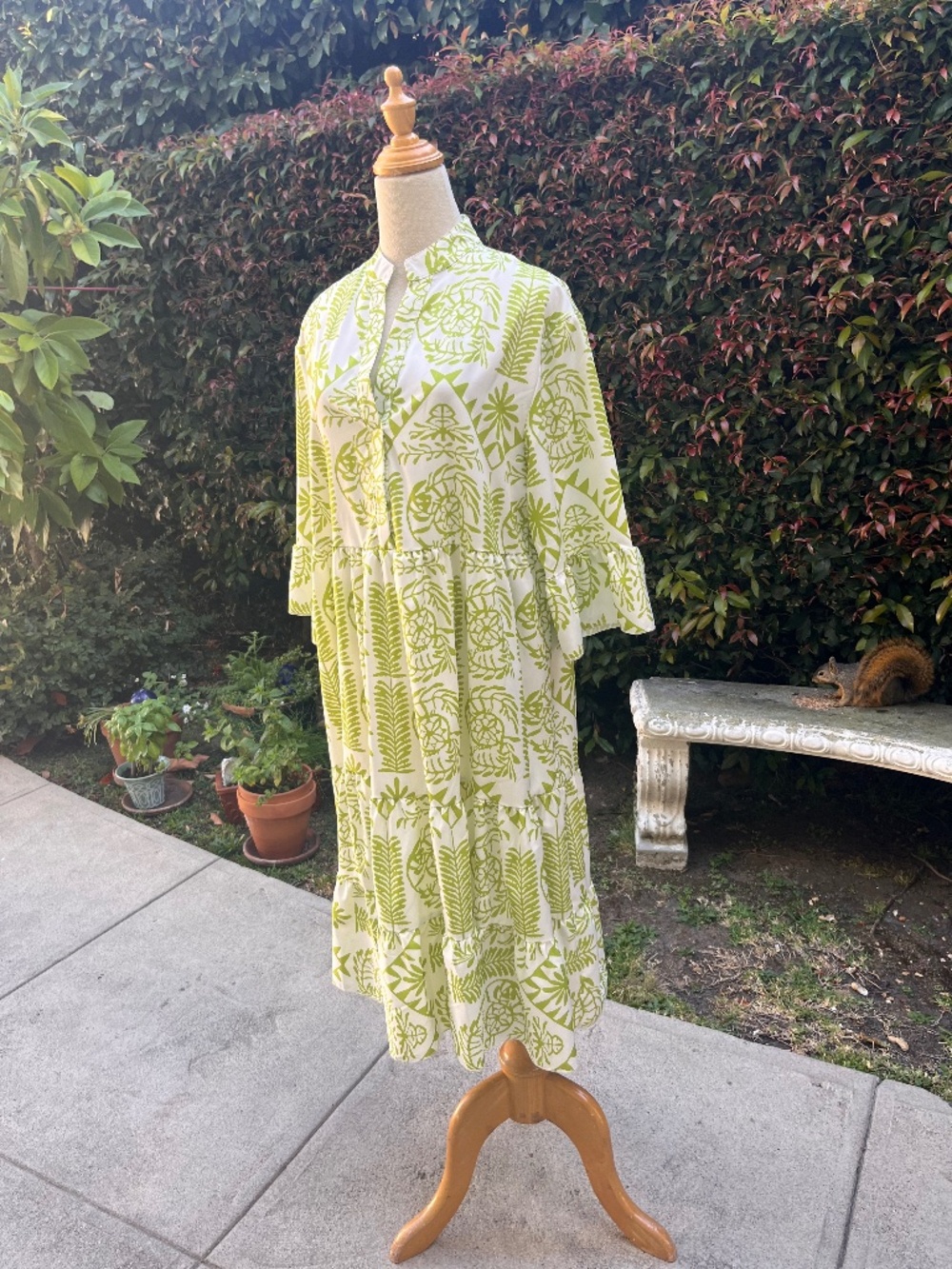 Jungle Print Sun Dress
